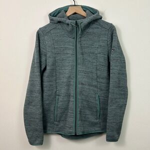 Kuhl Women's Ascendyr Hoody Fleece Jacket Mineral Blue Size Medium
